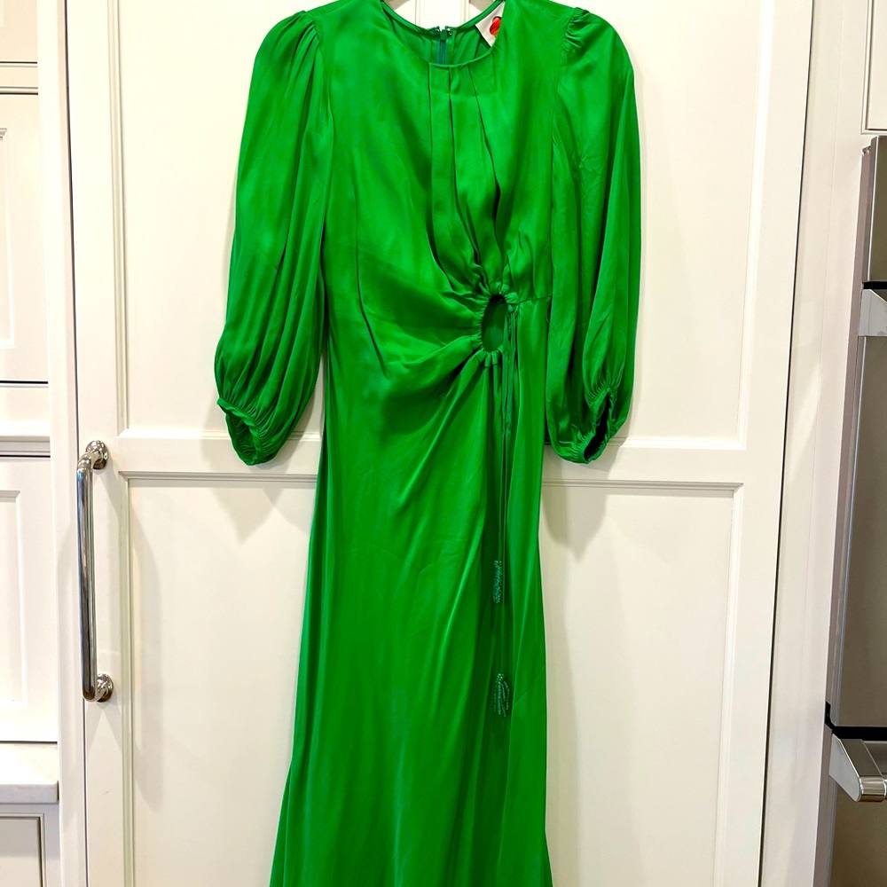 Green midi dress from Farm Rio
